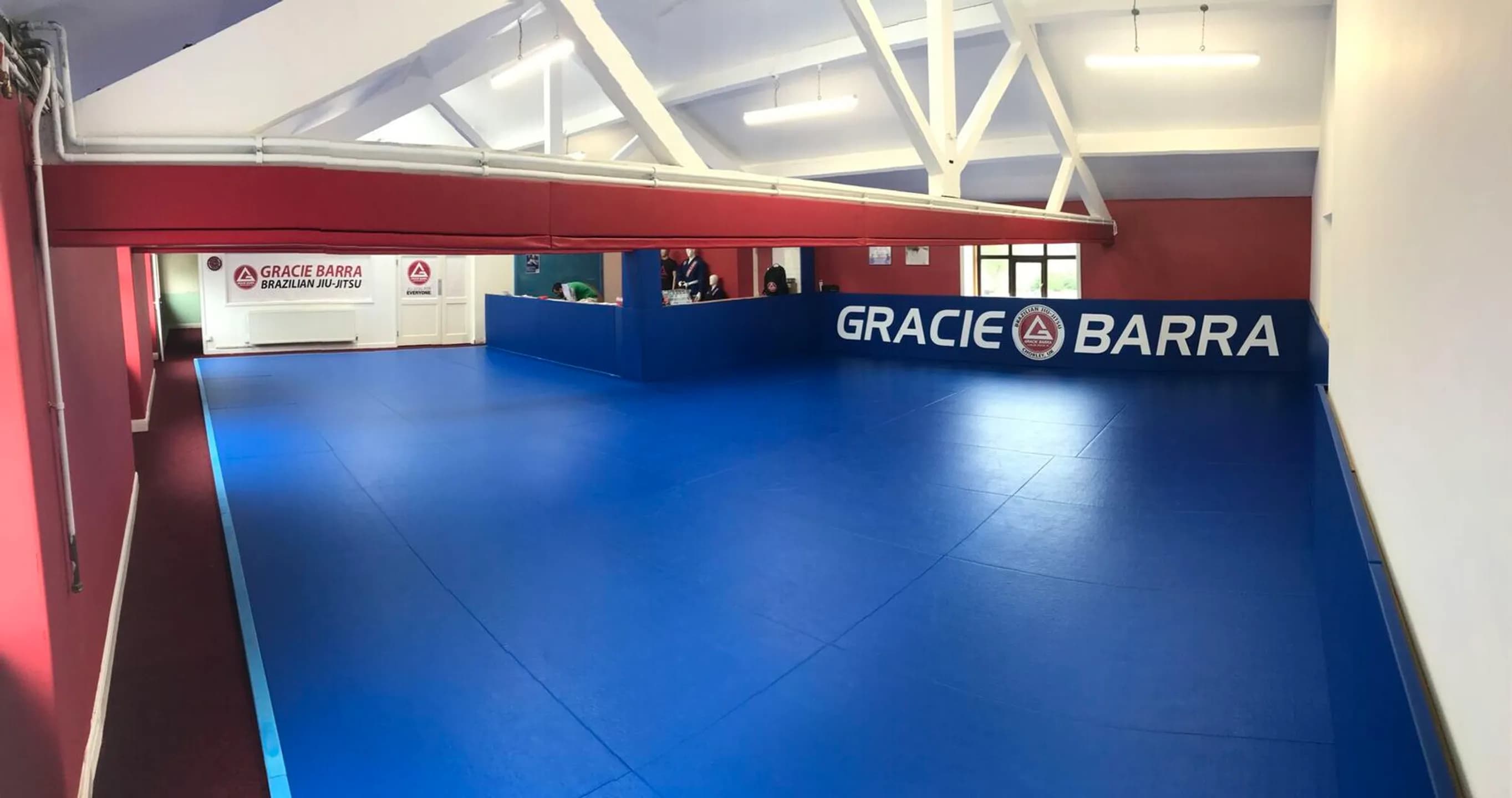 MMA Matting Gracie Barra Chorley Dojo Install