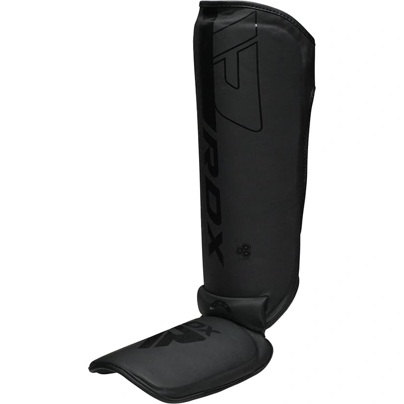 Black kara protective shin guard 1