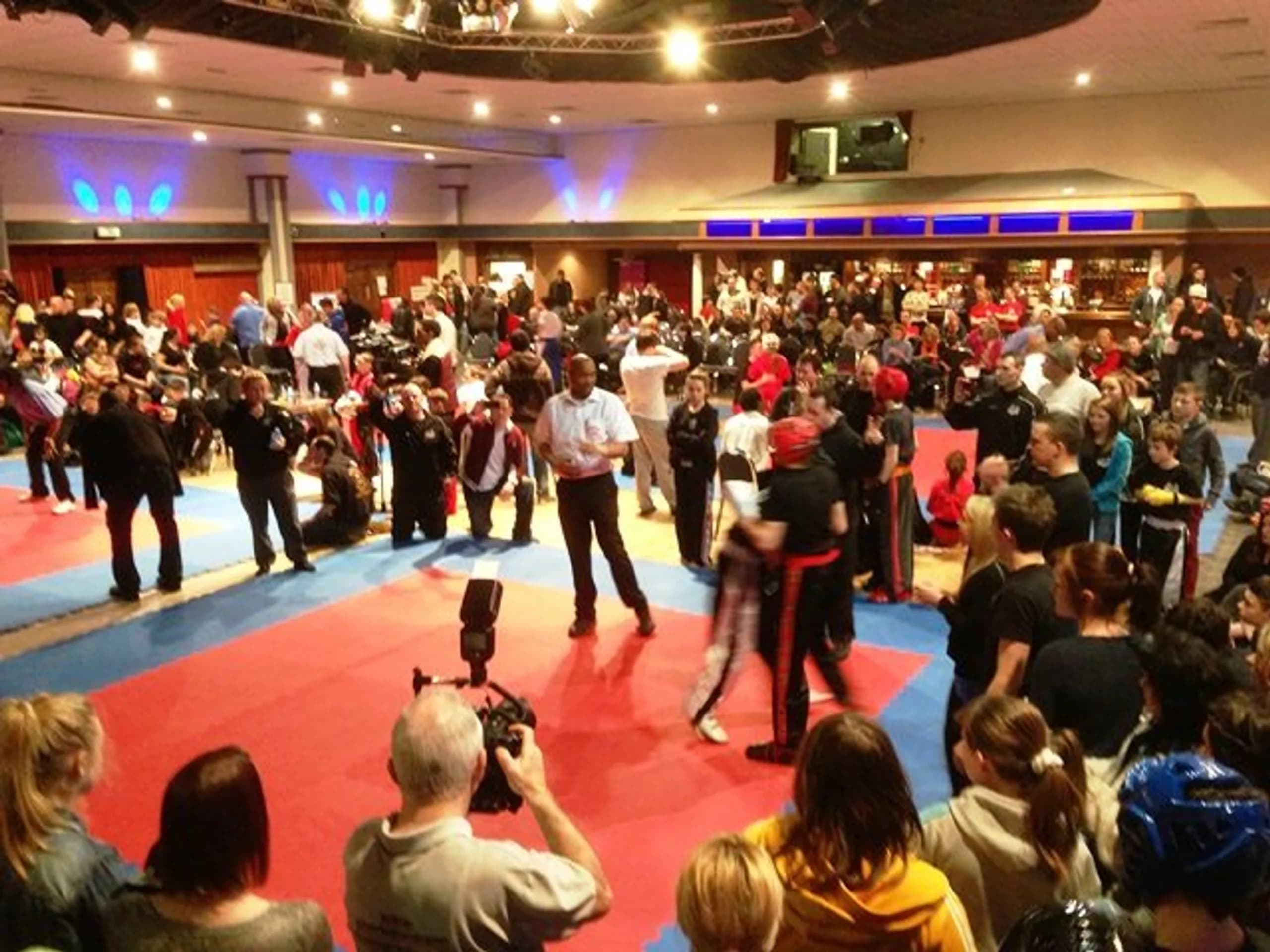 20mm Jigsaw Mats at Martial Arts Tournament