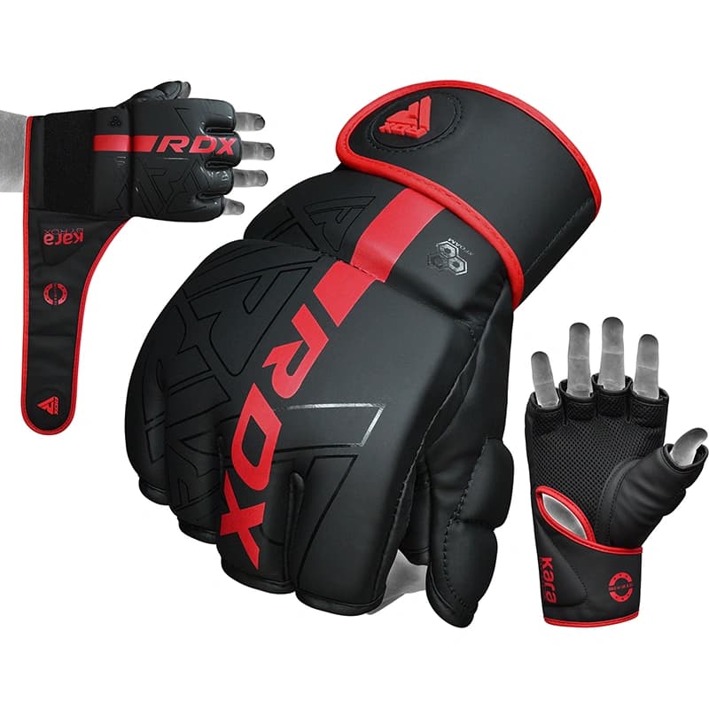 Red Grappling Gloves 2