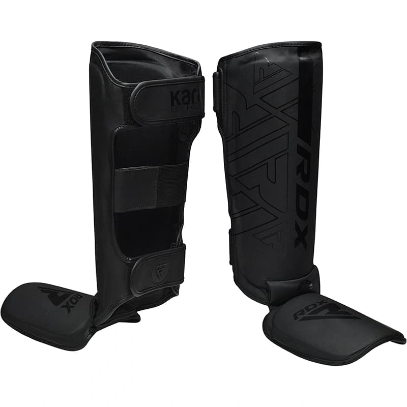 Black protective shin guard 3